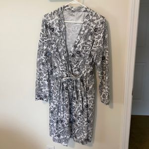Baby Be Mine Maternity Nursing Layette Robe L/XL